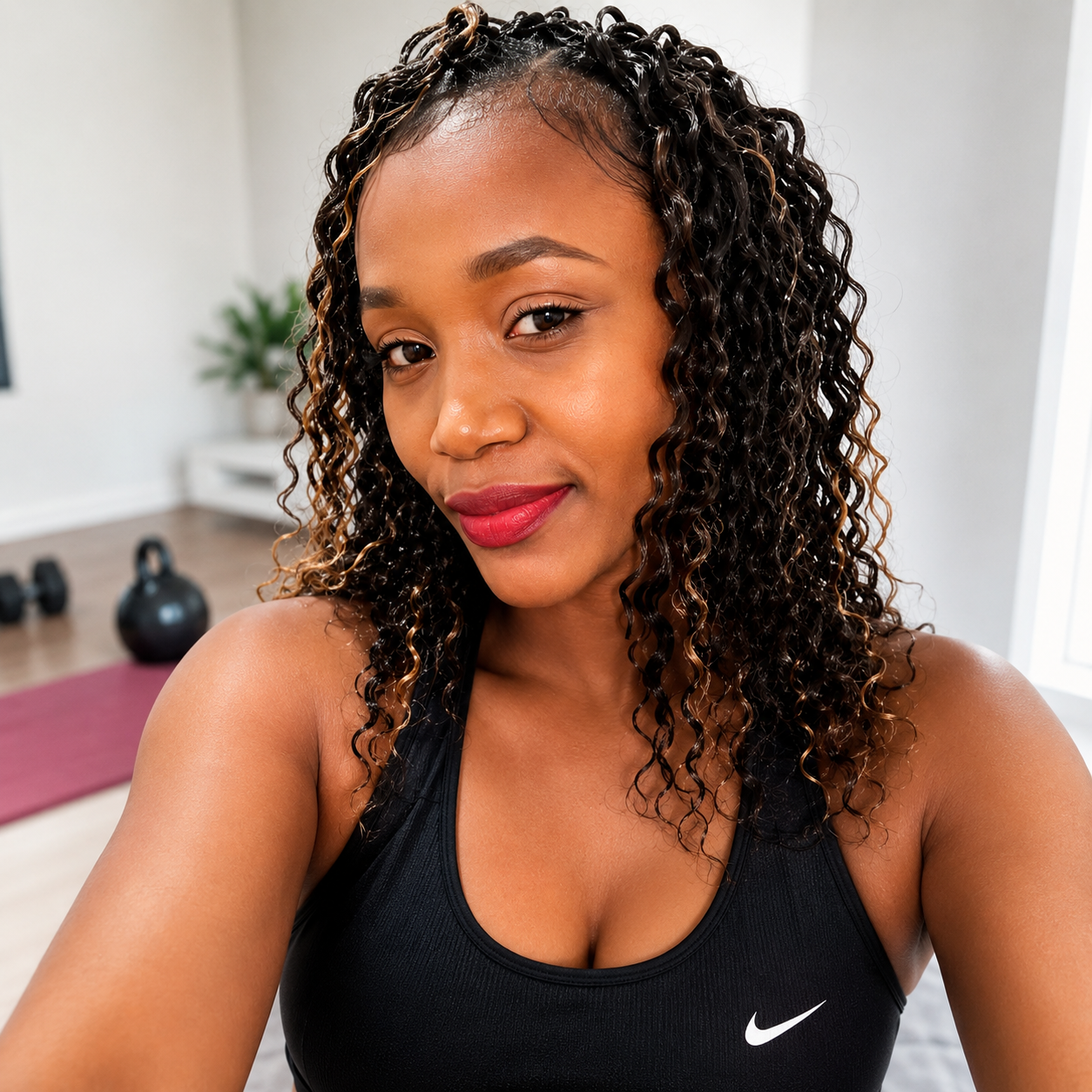 Portrait de Hamida SIDI, coach sportive et fondatrice de Satysport